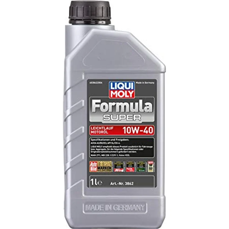 LIQUI MOLY Formula Super 10W-40 | 1 L | mineralisches Motoröl | Art.-Nr.: 3862 – Bild 1