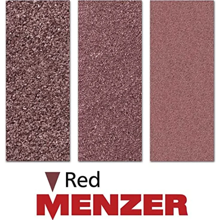 MENZER Red Schleifbänder, 303 x 40 mm, f. Handbandschleifer, Normalkorund (10 Stk.) K40 – Bild 2