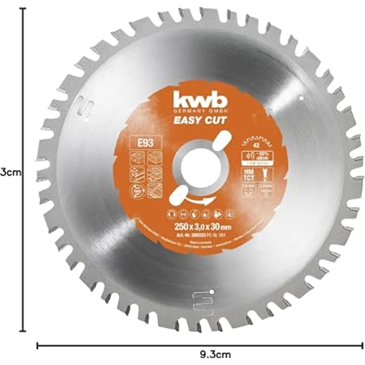 kwb 5893-33 Profilholzblatt CV, 250 x 30 mm – Bild 9