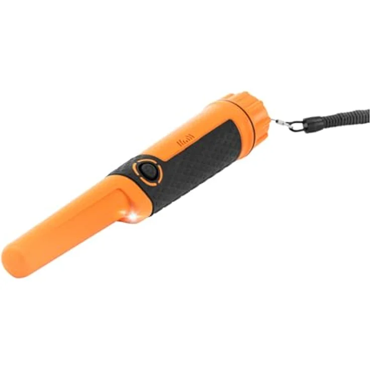 Steinberg Systems Metalldetektor Pinpointer 360° LED Metallsuchgerät - 20 cm Ortungstiefe, 4,5 cm Durchmesser, LED-Taschenlampe – Bild 2