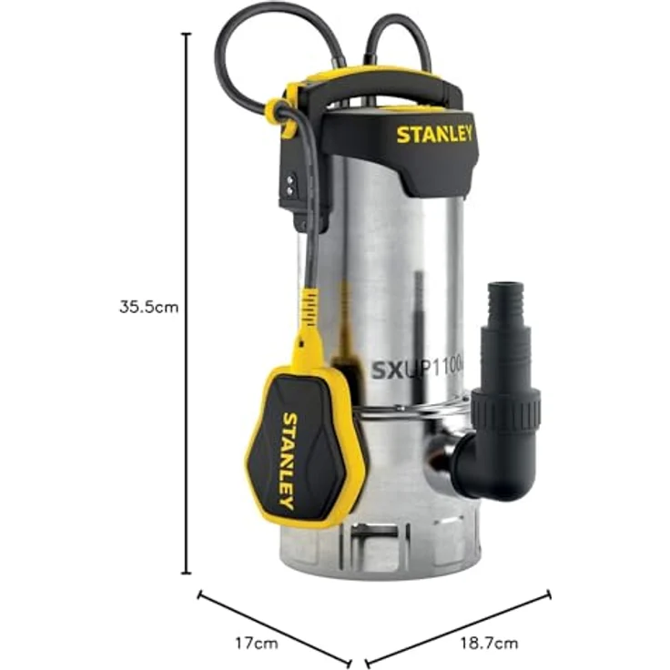 Stanley SXUP1100XDE Tauchmotorpumpe – Bild 4
