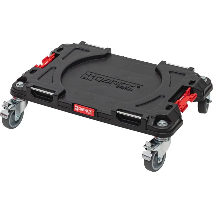 Tool Brothers RHINO L, Mobiles Transportrollbrett ECO mit 4 Lenkrollen, Traglast 100 kg, 506 x 325 x 140 mm