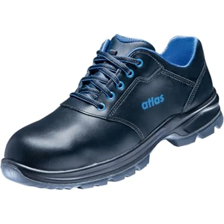 Atlas Anatomic Bau 540 XP EN ISO 20345 S3 SRC Schwarz Gr. 40, Sichere Arbeitsschuhe mit wasserdichtem Glattleder und durchtritthemmender XP Technologie – Bild 2