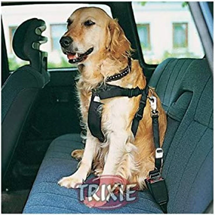 Trixie 1288 Auto-Geschirr, XS: 20–50 cm/15 mm, schwarz – Bild 4