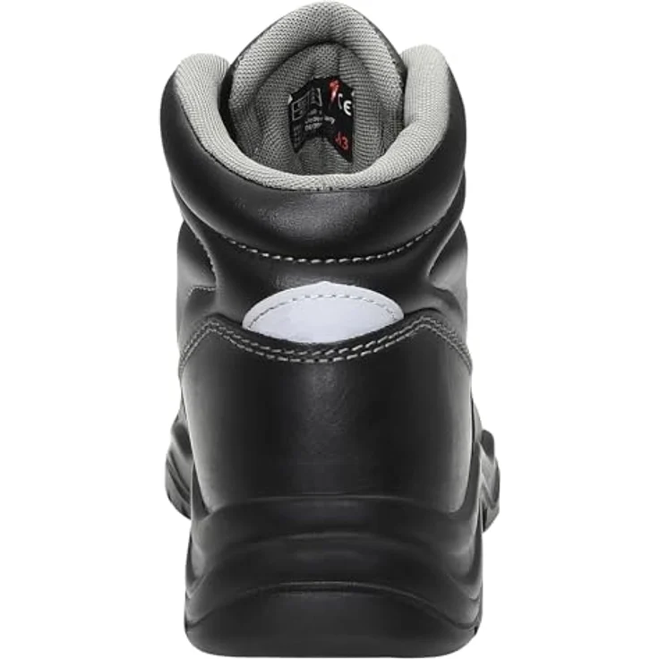 Elten Sicherheitsschnürstiefel S3 BASIC Compo Mid, Rindleder, Gr. 39, atmungsaktiv, rutschfeste PU/PU-Sohle, Kunststoffkappe – Bild 5