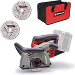 Einhell Mauernutfräse TP-MA 36/30 Li BL - Solo, 2 Diamant-Trennscheiben, Tragetasche, ohne Akku und Ladegerät