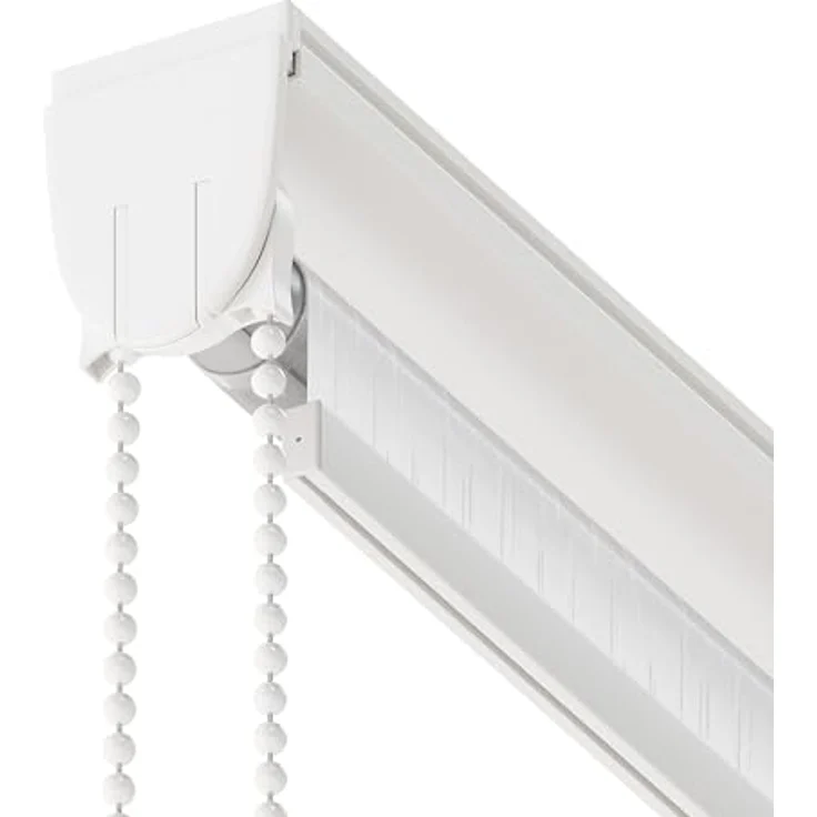 Aquabad® AQUABAD Vaskaflex Badewannenrollo / Duschrollo, Länge: 240 cm, Breite: 100 cm, Muster: Kreise, PEVA-Material, wasserabweisend – Bild 5