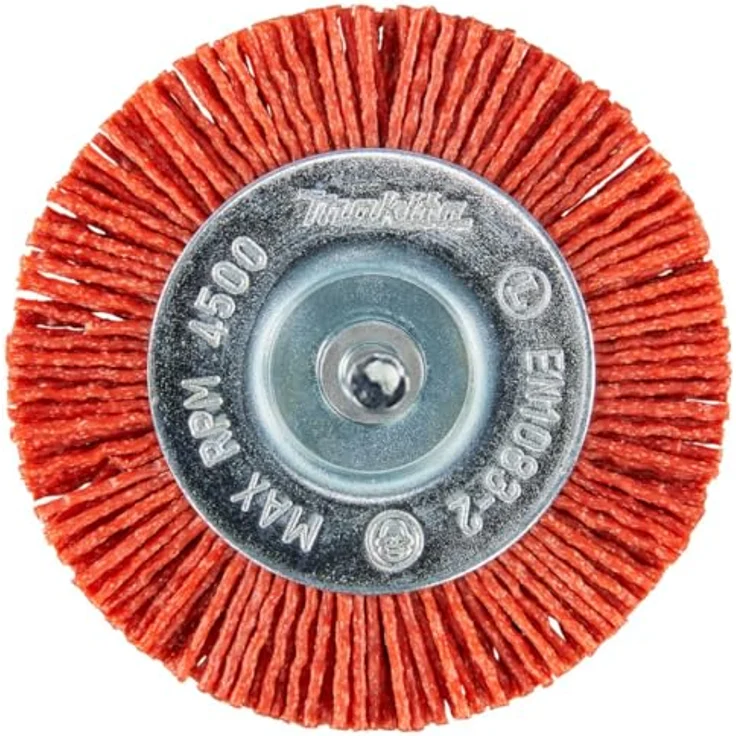 Makita Rundbürste Ø75mm, Nylon grob (D-45593) mit hoher Abtragsleistung für Holz, Kunststoff und Metall – Bild 3