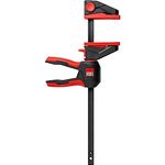 BESSEY Einhandzwinge mit drehbarem Griff EZ360-60, Spannweite 600 mm Ausladung 80 mm, einfaches Überkopfarbeiten, Innovativer 360° Dreh-Mechanismus, Gewicht 1,06 Kg
