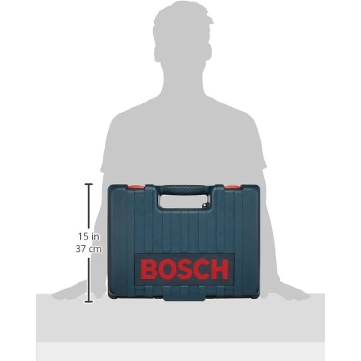 Bosch Professional Zubehör 2605438186 Kunststoffkoffer 48 cm x 36 cm x 20 cm – Bild 4
