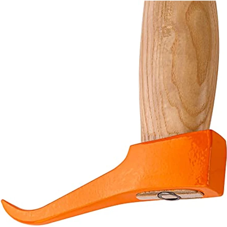 Canad Sappi 38cm | KFW Zulassung | Eschenstiel Antirutschlackierung | 800g | Griffende Signal Orange – Bild 2