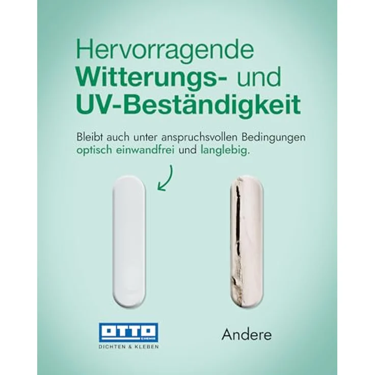 OTTOSEAL  S100 Premium-Sanitär-Silikon/Silicon 300 ml - Grau C02 – Bild 6