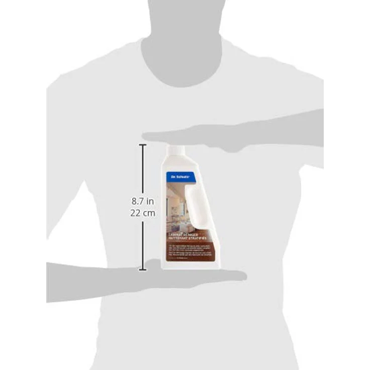 Dr. Schutz Laminatreiniger 750 ml | Laminat Bodenreiniger | Laminat streifenfrei reinigen | entfernt Schmutz, Fett und Schuhabriebe | Laminatboden Reiniger | auch für laminatbeschichtete Oberflächen – Bild 5