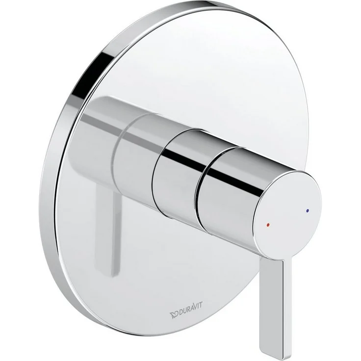 Duravit D-Neo Einhebel Unterputz Duscharmatur Ø 170 mm, Chrom Hochglanz, rund, Keramikkartusche von Bertrand Lejoly
