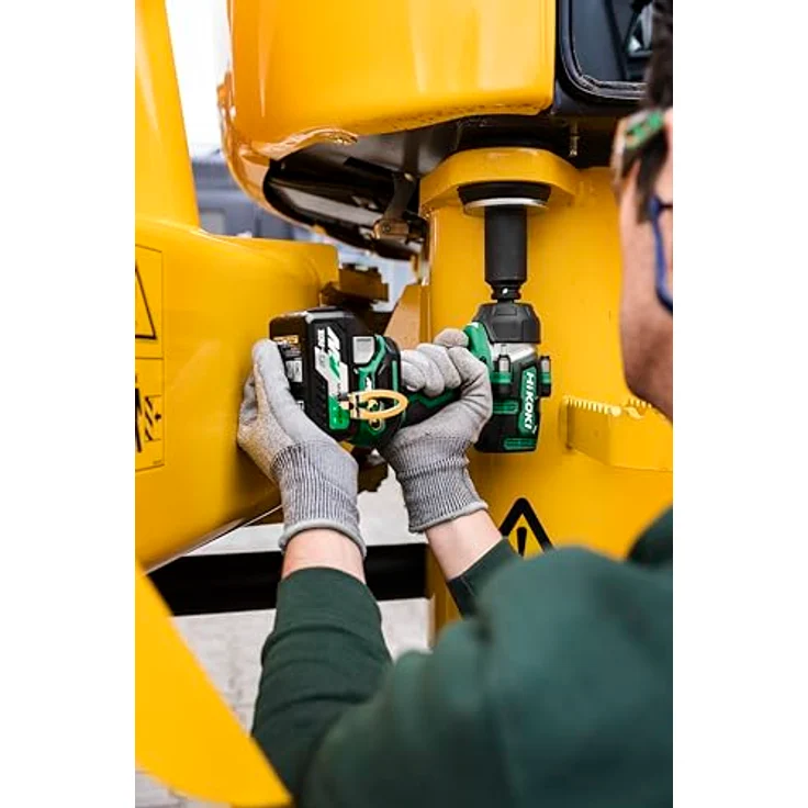 Hikoki Akku Schlagschrauber WR36DEWRZ, 1/2" (36V, 2x 2,5 Ah Akku, Max. Festdrehmoment: 770 Nm, Brushless, mit HSCII Koffer) - HIKOKI – Bild 2