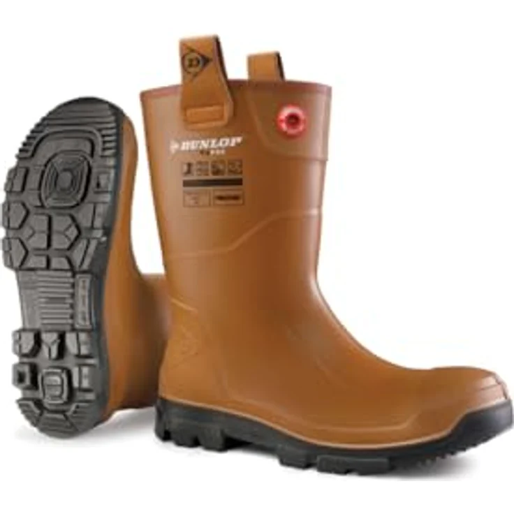 Dunlop Purofort Professional Sicherheitsschuhe, unisex, rutschfest, isoliert bis -20 °C, grün, Größe 41 – Bild 2