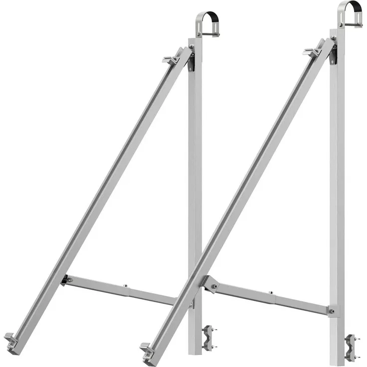 ECOFLOW EFA-BKWSEMIENCLOSED-W-EU Bracket - Semi-enclosed Balkon Modulhalterung, Tragfähigkeit bis 30 kg, windresistent Klasse 10
