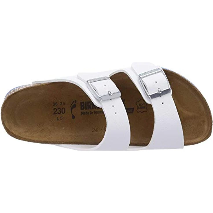 BIRKENSTOCK Professional Arizona - zuecos de Material sintético Unisex, Blanco - Blanc (White Ls White/Blue), 43 – Bild 5