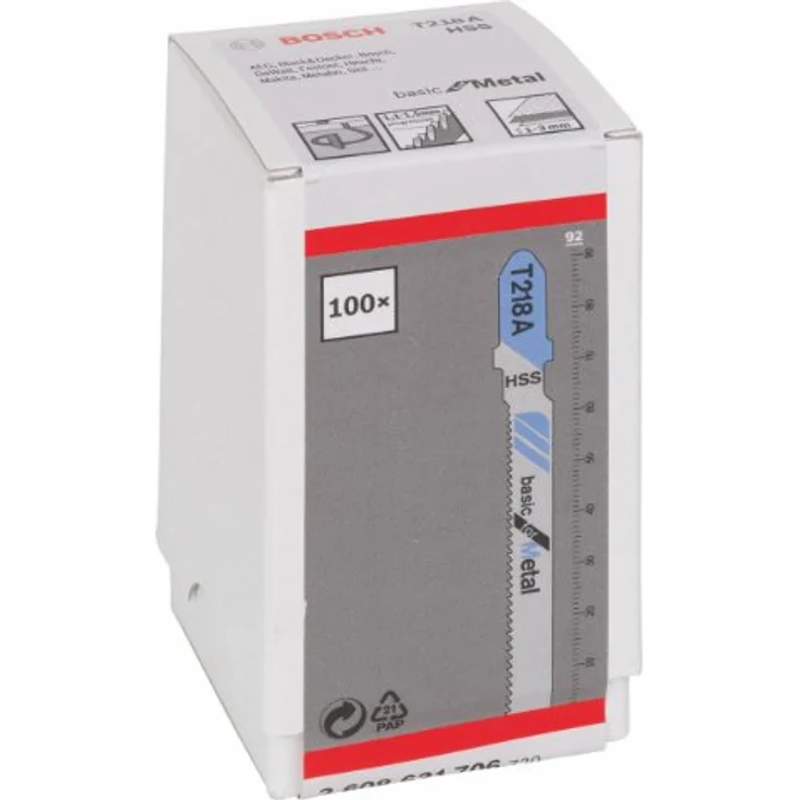 Bosch Zubehör 2 608 631 706 Stichsägeblatt T 218 A – Bild 3