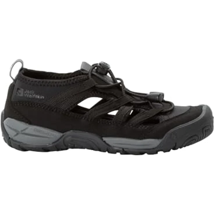 Jack Wolfskin VILLI SANDAL K Sandale, Komfortable Sicherheitssandalen für Kinder, Blau – Bild 2