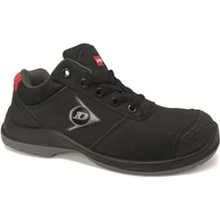 L+D FIRST ONE ADV-EVO LOW S3 Sicherheitshalbschuhe wasserabweisend, schwarz, Größe 43, mit Kunststoffkappe und Durchtrittschutz – Bild 2