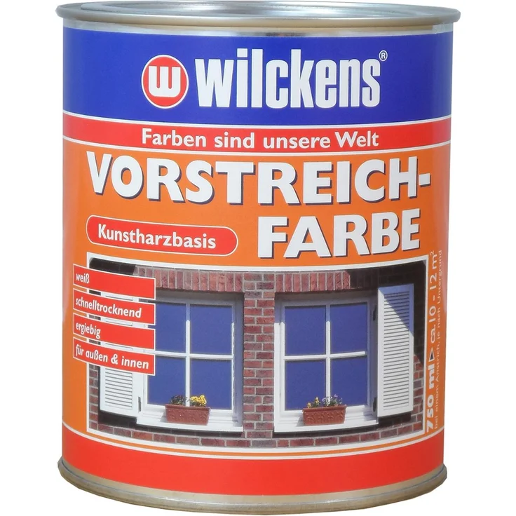 Wilckens Vorstreichfarbe Weiß 0,75l - Preisvergleich – Bild 1