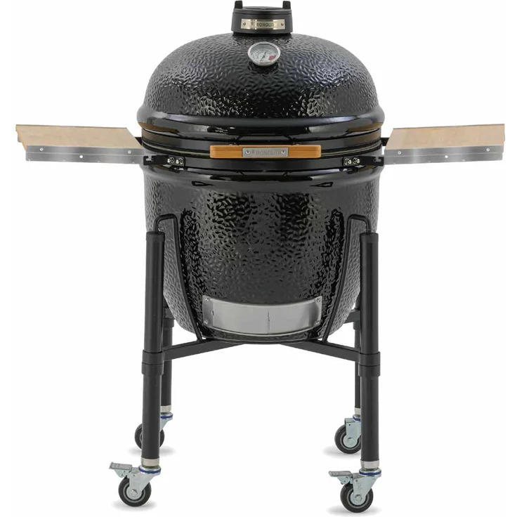 Monolith One.66 Kamado-Grill mit 52 cm Grillfläche, Keramik, Deckelthermometer und Holzkohlebetrieb
