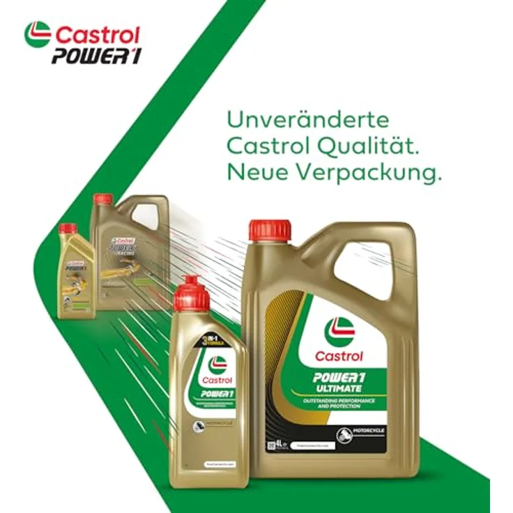 Castrol Power 1 Motoröl 4T, 10W-40, 4.000 ml, Trizone Technology™ für optimalen Schutz und Leistung – Bild 5