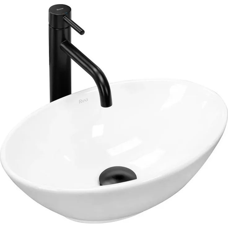 wohnwerk.idee Aufsatzwaschbecken Pamela Mini Keramik Weiß Klein für Gäste WC/Gäste Bad