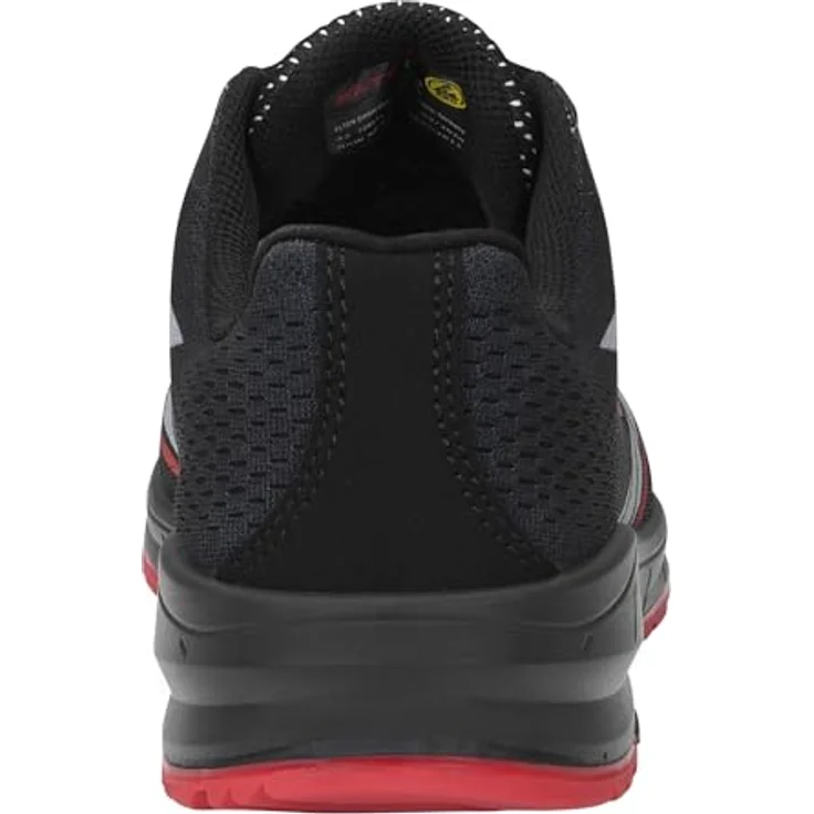 ELTEN LARKIN XXSports Low ESD S1PS Sicherheitsschuh, schwarz-grau, atmungsaktiv, gepolsterte Lasche, PU-Sohle WELLMAXX SPORTS – Bild 5