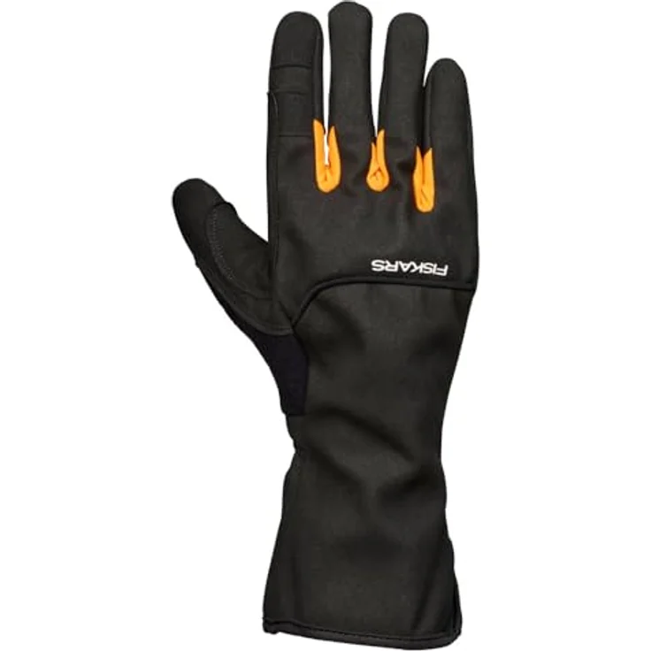 Fiskars Strauchpflege-Handschuhe, Touchscreen-kompatibel, Größe 10, Schwarz/Orange – Bild 5