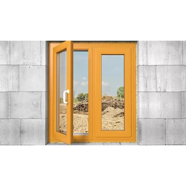 fischer Deutschland Vertriebs GmbH Fensterrahmenschraube FFS 7,5x102, Spezialschraube für wirtschaftliche Montage von Fensterrahmen, Flachkopf – Bild 5