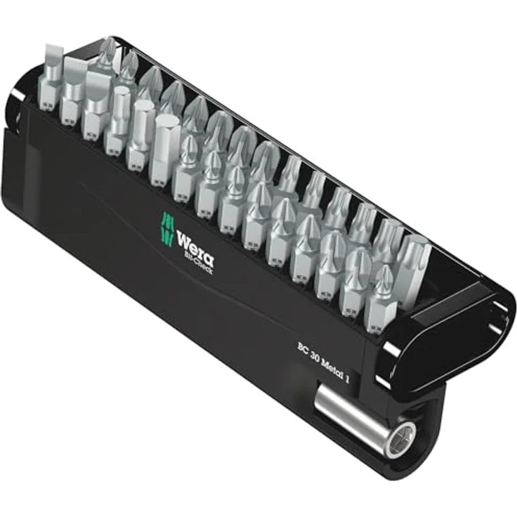 Wera Kraftform Kompakt 28 + Bit-Check 30 Metal 1, 36-teilig, ergonomisches Werkzeug-Set mit zähharten Bits und Universalhalter – Bild 5