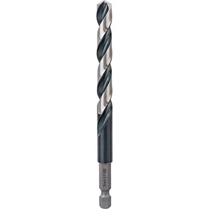 Bosch Accessories 2608577062 HSS Metall-Spiralbohrer, 9 mm Durchmesser, 125 mm Gesamtlänge, für Schlagbohrer, 1 Stück – Bild 2