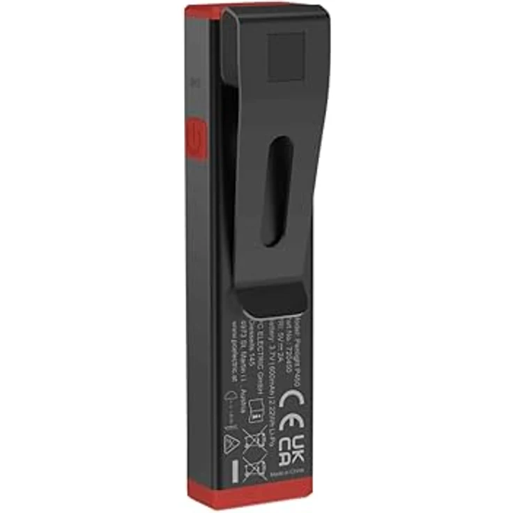 PCE LED-Arbeitsleuchte Penlight P450, wiederaufladbar, extrem hell, schwarz – Bild 2
