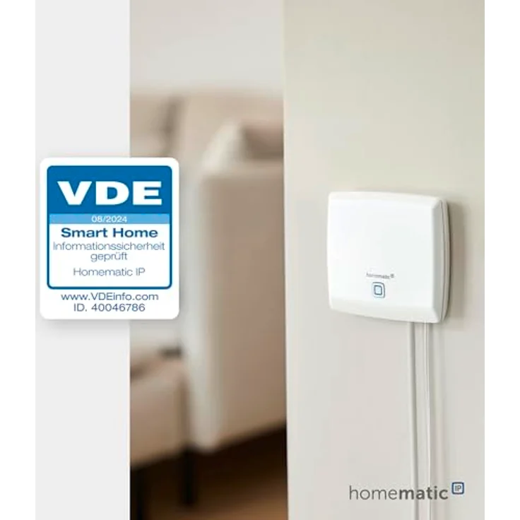 Homematic IP Smart Home Starter Set Mini Zutritt, elektronisches Türschloss, nachrüstbar ohne Umbau, steuerbar per App, Alexa & Google Assistant, 161228A1 – Bild 4