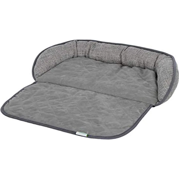 Kerbl 80374 Couchkissen Emalia, 60 x 40 x 12 cm, grau