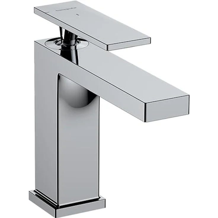 hansgrohe Tecturis E 110 CoolStart Spültischarmatur, Chrom, ComfortZone 110, Wasserfallstrahl, EcoSmart+ – Bild 1