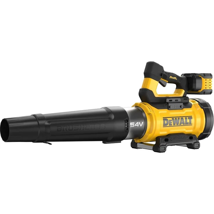 DeWALT DCMBL777X1-QW Akku-Axialgebläse, 54V Laubbläser mit 9Ah Akku und Ladegerät, bürstenloser FlexVolt Motor
