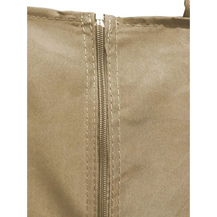 2 Seitenteile mit RV 300x195cm für Pavillons 3x3m Seitenwand Beige RAL 1001 – Bild 2
