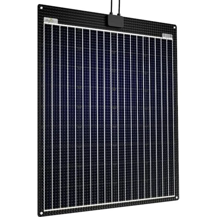 Offgridtec ETFE-AL 100W V2 Solarpanel, Monokristalline Zellen, Aluminium-ETFE, 23V