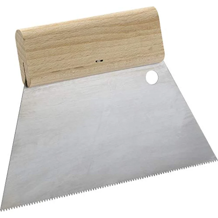 SCHULLER Zahnspachtel mit Holzgriffleiste, breite 180 mm, Spitzzahnung 1,8 mm, 1 Stück, 50372 – Bild 3