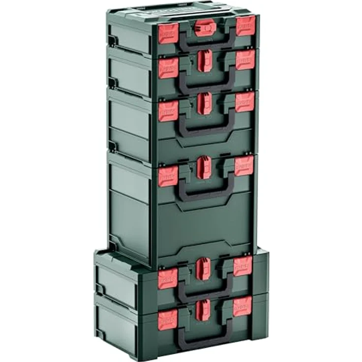 Metabo MetaboX 340 626888000 System Werkzeug Koffer aus Kunststoff Stapelbar Solo - ohne Einlage – Bild 8