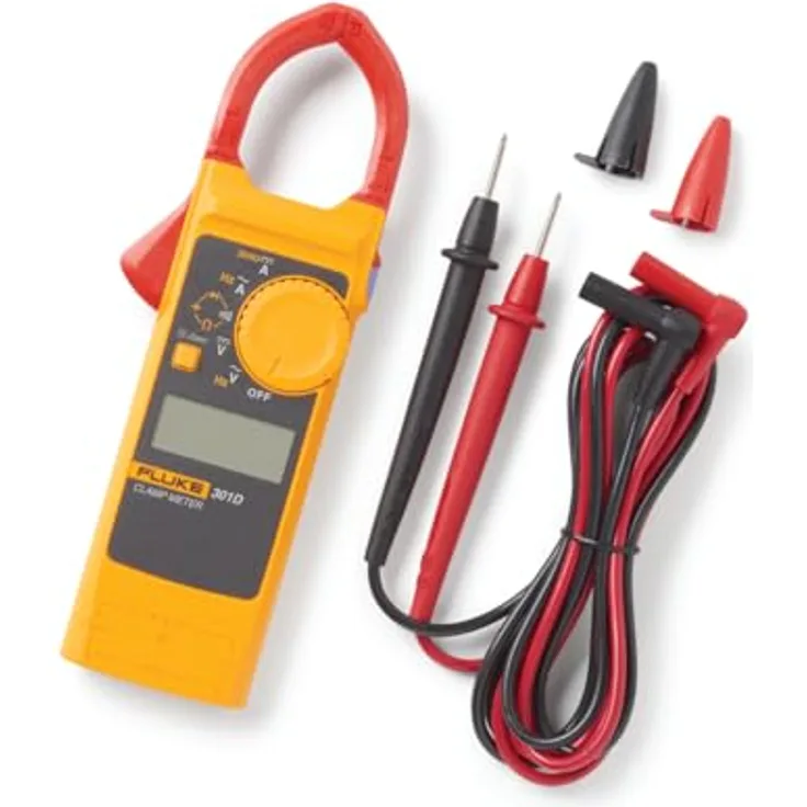 Fluke FLUKE-301D/EUR Stromzange digital, CAT III 300V, 6000 Counts, AC/DC-Funktionalität