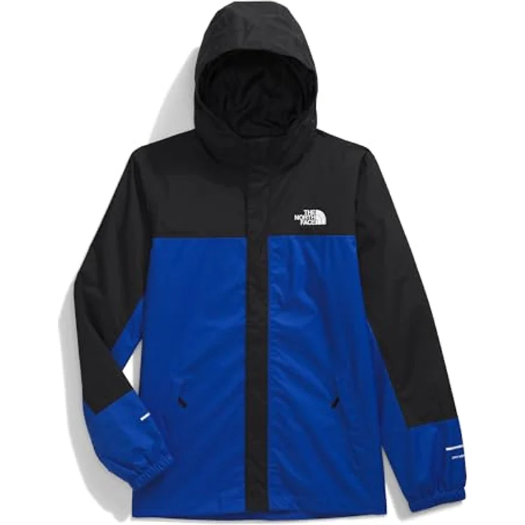 "The North Face Regenjacke ANTORA RAIN JACKET, Arbeitsjacke für Kinder mit elastischem Bund, Blumensammlungstaschen, Logodruck und Markenlabel" – Bild 6