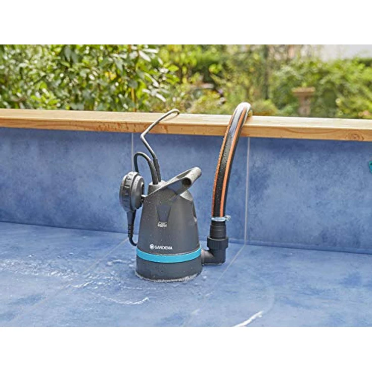 Gardena Klarwasser-Tauchpumpe 8600 Basic, leistungsstark mit Edelstahl-Antriebswelle – Bild 7