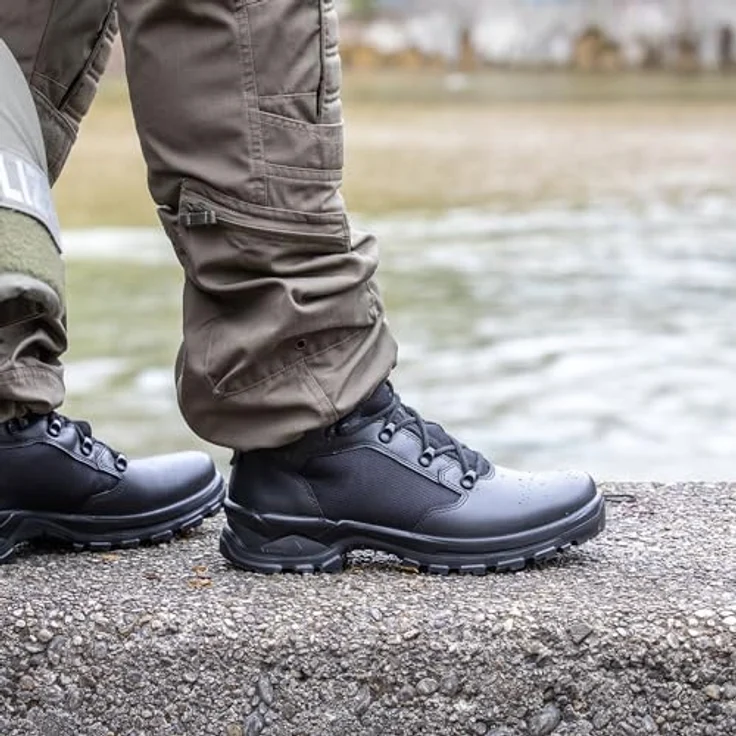 HAIX Tactix GTX Gore-Tex® Einsatzstiefel, wasserdicht und atmungsaktiv, schwarz, Schuhgröße 43 (UK 8.5) – Bild 4