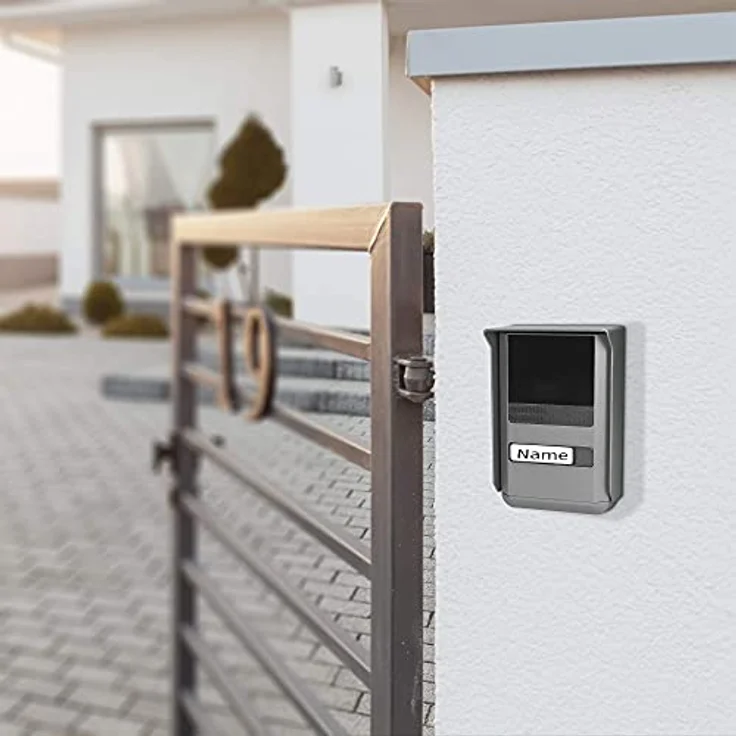 Orno Türsprechanlage, batteriebetrieben mit Zwei-Draht-Verbindungssystem, weiß – Bild 3