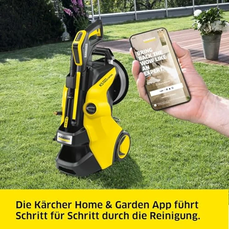Kärcher Hochdruckreiniger K 5 Premium Power Control Flex Home, inkl. Home Kit in blau – Bild 7