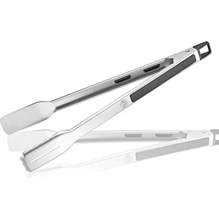 Gefu Grillzange BBQ: Barbecue-Grillzange, zum Greifen, Servieren, Grillen, Kochen, rutschfest, spülmaschinengeeignet